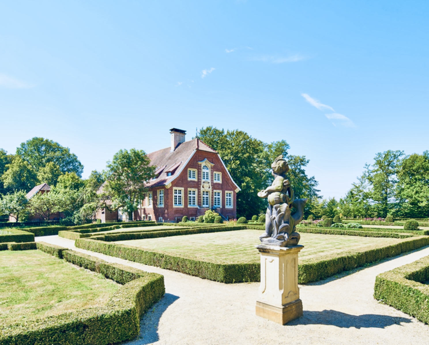 Münster Garten Haus Rüschhaus