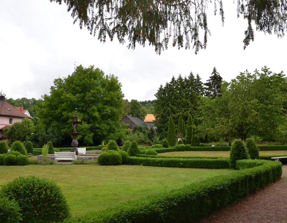 Landschaftspark Rheder in Brakel, barocke Gartengestaltung