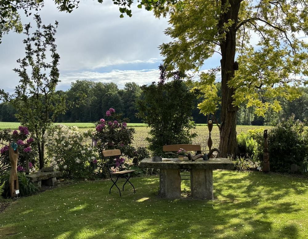 Garten: Gabi und Hans-Werner Twelsiek