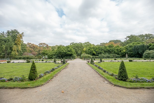 Gartenansicht von Park, Haus Berge in Gelsenkirchen