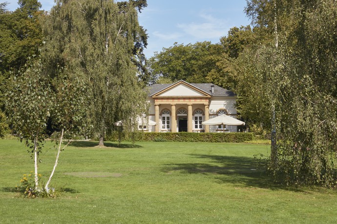 Gartenpavillion Nordpark Bielefeld.