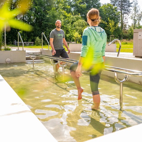 Bad Driburg-Wassertretbecken Eggeland-Park