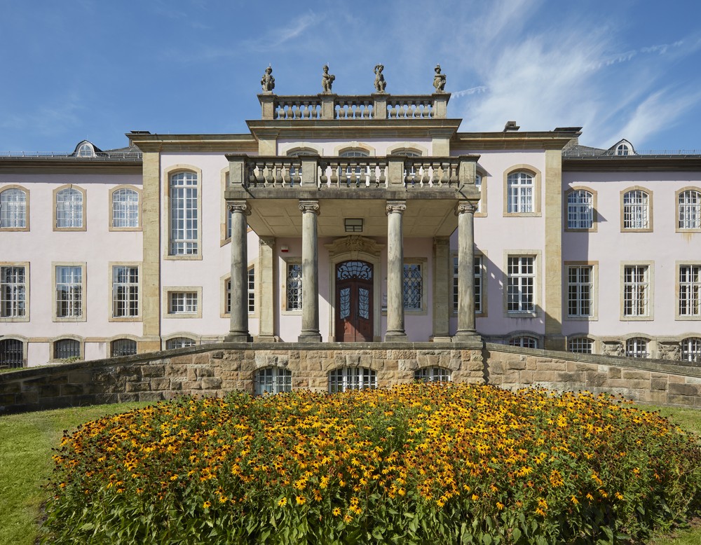 Blick auf das Schloss Schötmar in Bad Salzuflen.