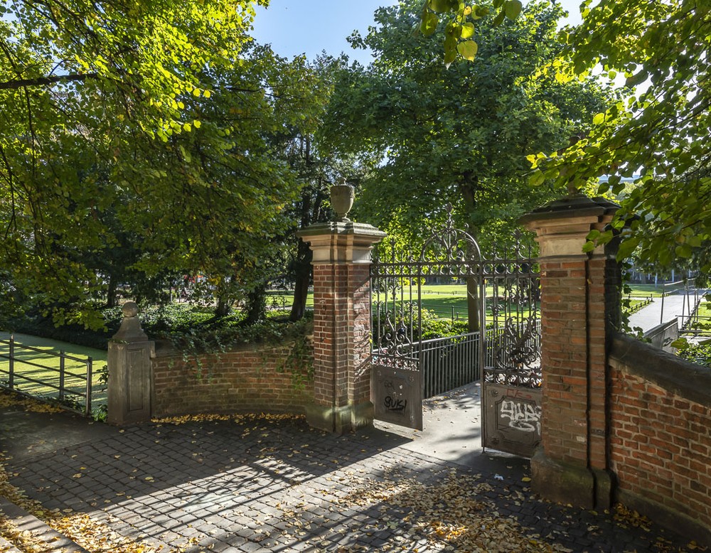 Promenade Münster, Lindenallee, Tor