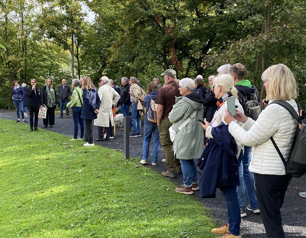 Akteurstreffen der LWL-Initiative "Gärten und Parks in Westfalen-Lippe" in der und um die Burg Vischering in Lüdinghausen