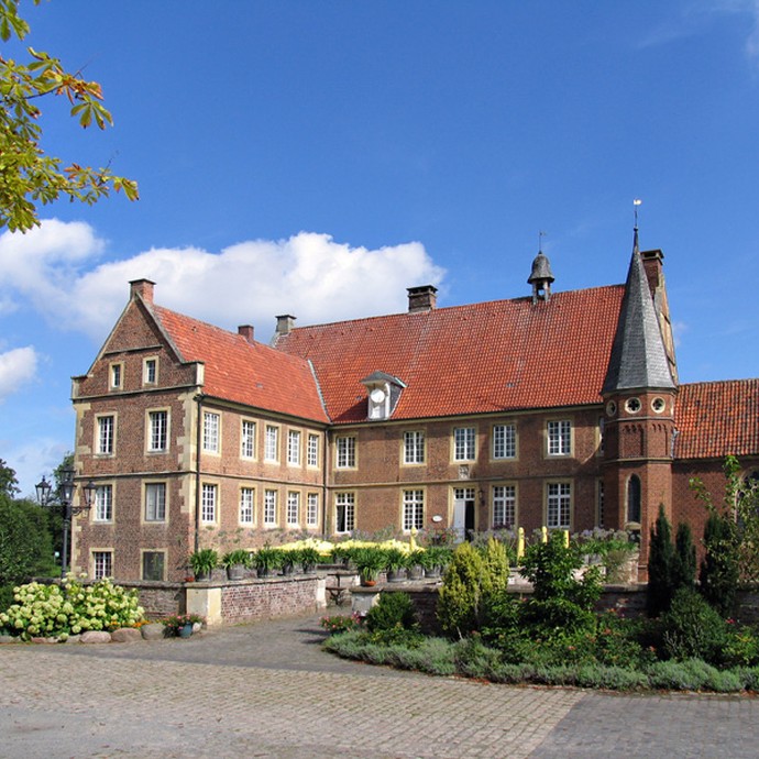 Havixbeck, Burg Hülshoff (vergrößerte Bildansicht wird geöffnet)