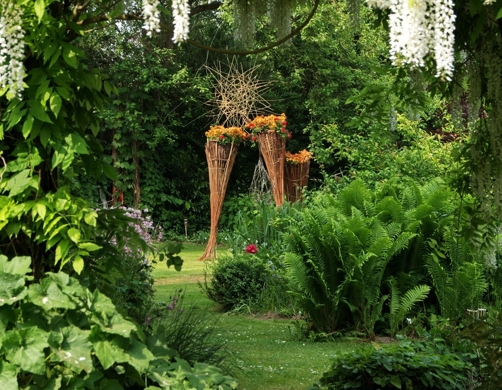 Schieder-Schwalenberg, Garten auf dem Noltehof