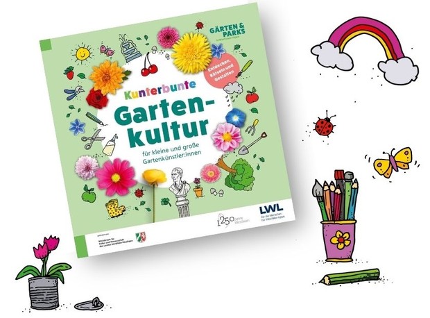 "Kunterbunte Gartenkultur für kleine und große Gartenkünstler:innen" "Kunterbunte Gartenkultur für kleine und große Gartenkünstler:innen"