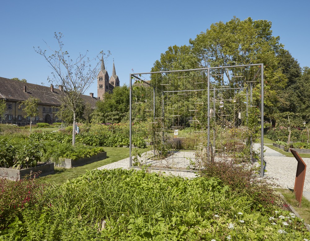 Remtergarten am Kulturerbe Schloss Corvey.