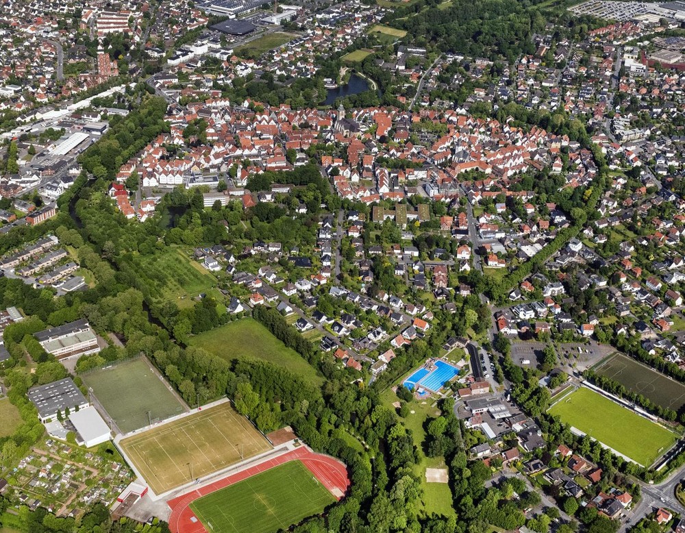 Rheda-Wiedenbrück, Grünflächen Rheda-Wiedenbrück