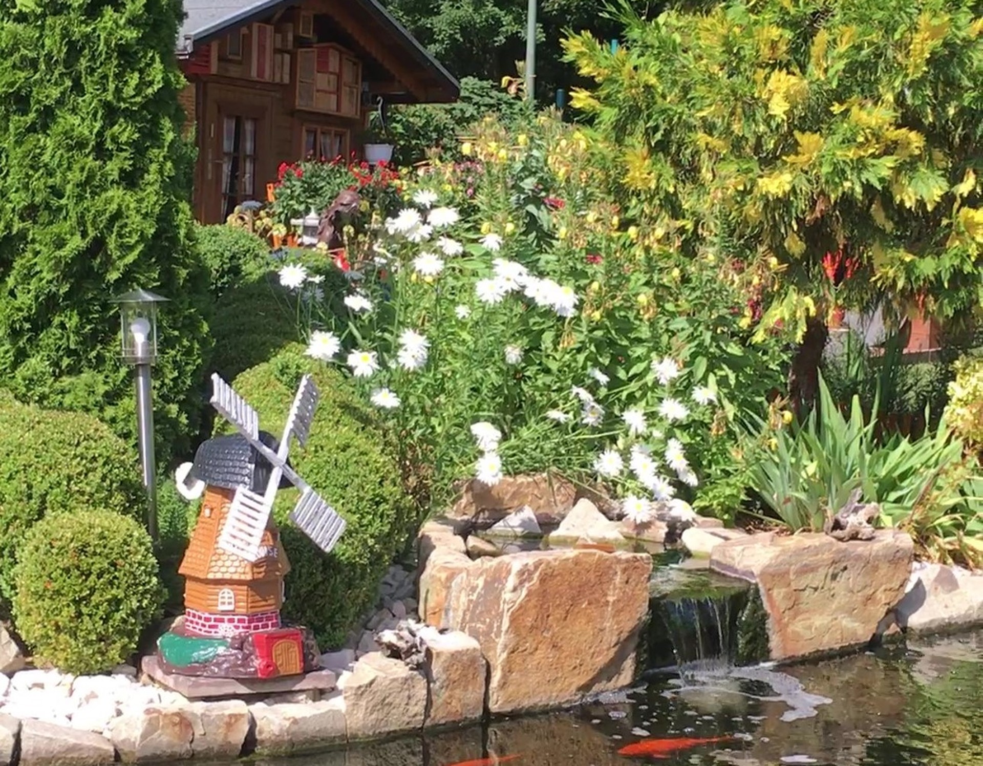 Warstein, Hausgarten in Hanglage