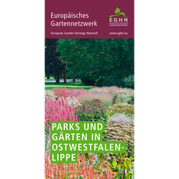 EGHN-Broschüre: Parks und Gärten in Ostwestfalen-Lippe