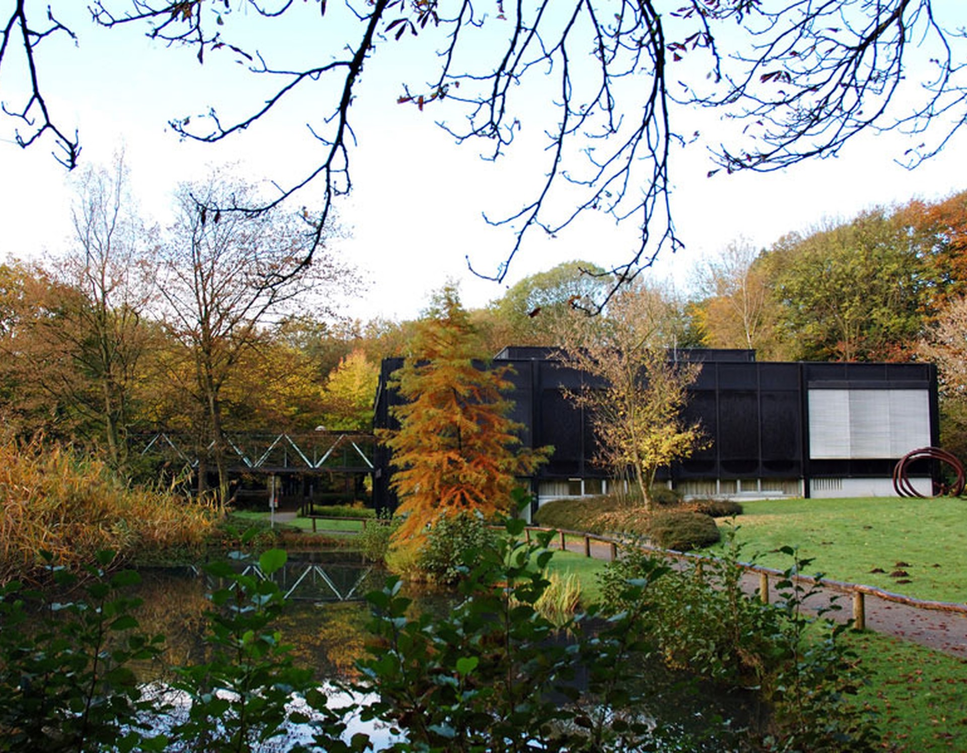 Das Josef Albers Museum Quadrat am Stadtpark Bottrop.