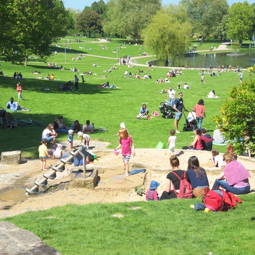 Bielefeld: Bürgerpark und Rosengarten