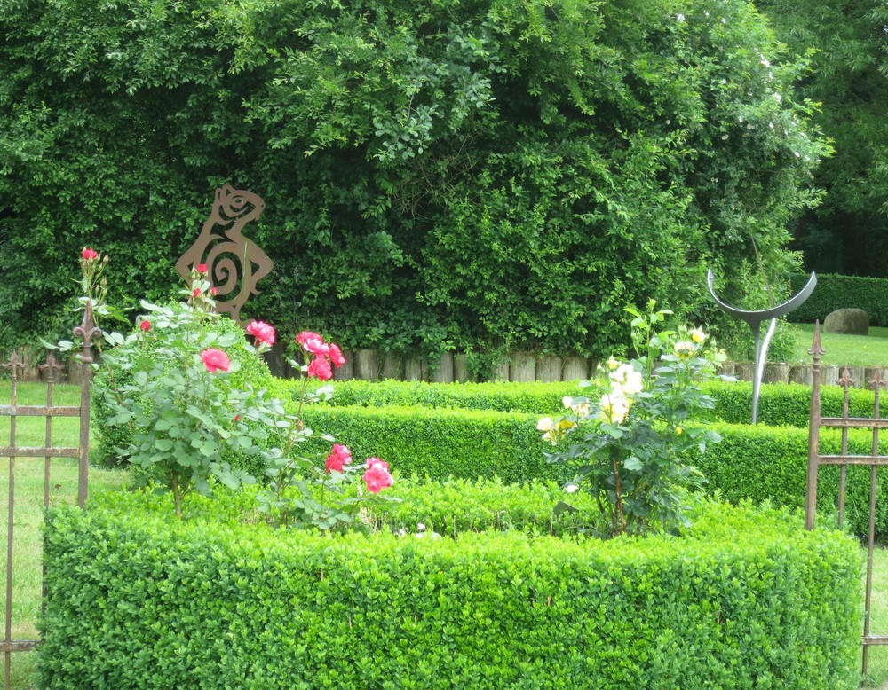 Stemwede-Niedermehnen, NaturGarten mit KunstObjekten