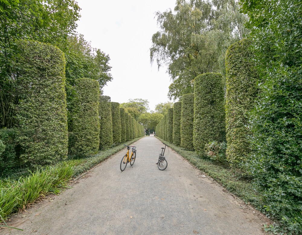 Park des Hauses Berge in Gelsenkirchen.