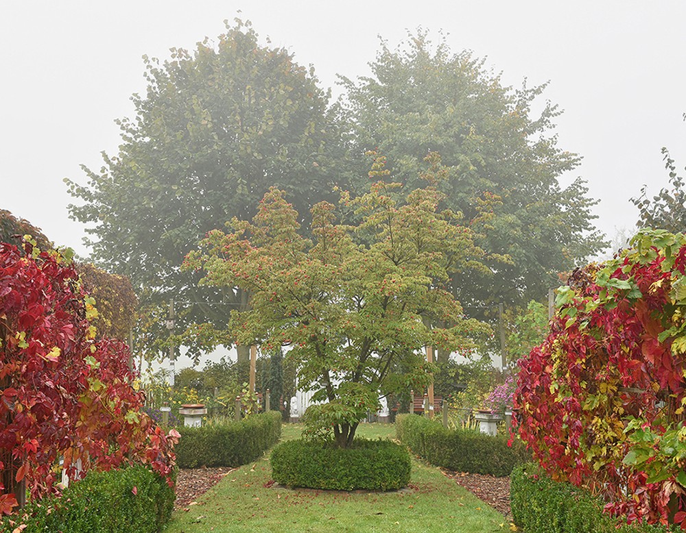 Marienfeld, Klostergarten am Klosterhof in Marienfeld