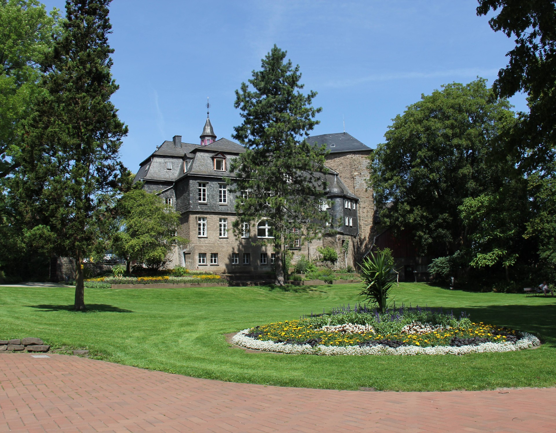 Siegen, Schlosspark Oberes Schloss