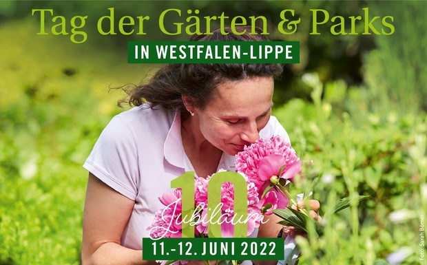 KeyVisual 10. "Tag der Gärten und Parks in Westfalen-Lippe"