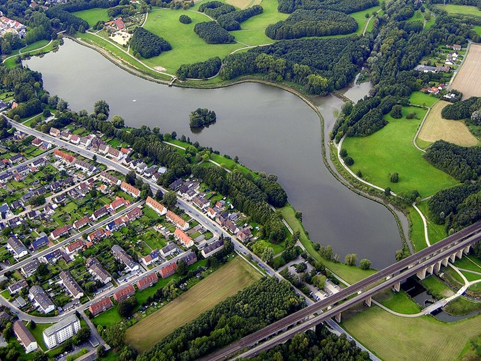 Bielefeld: Erholungslandschaft Obersee
