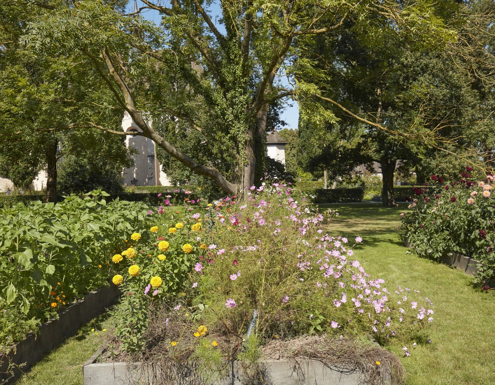 Remtergarten am Kulturerbe Schloss Corvey.