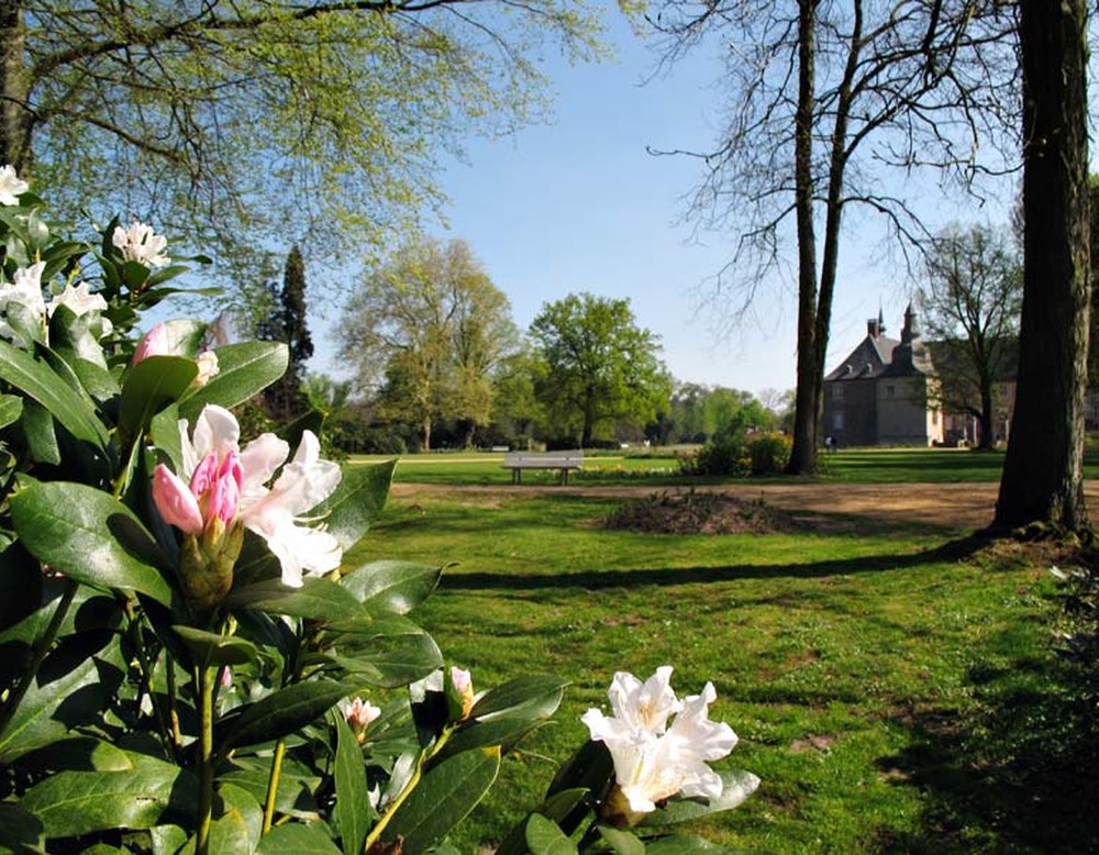 Der Schlosspark Lembeck bei Dorsten.