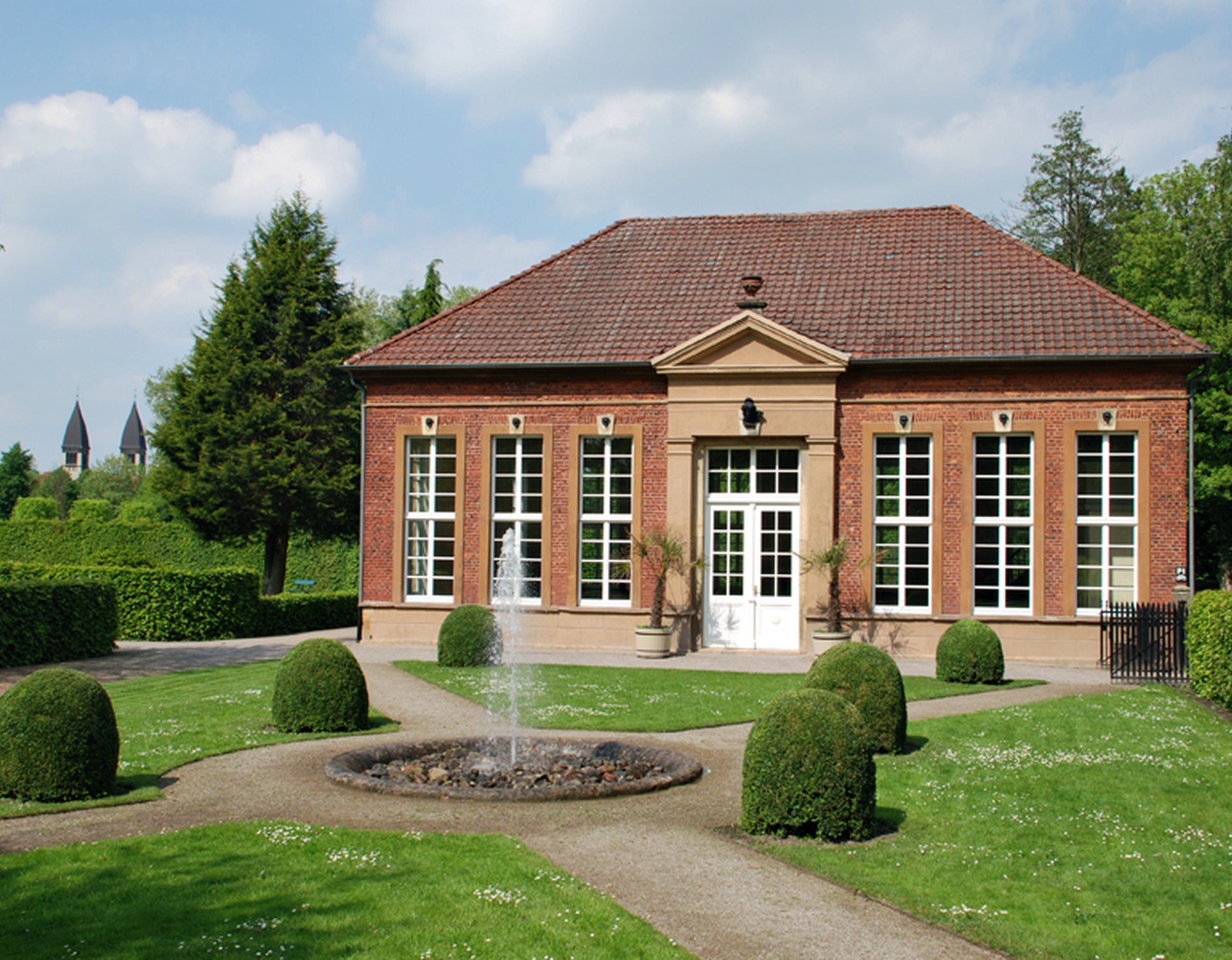Rheda-Wiedenbrück, Schlossgarten Rheda