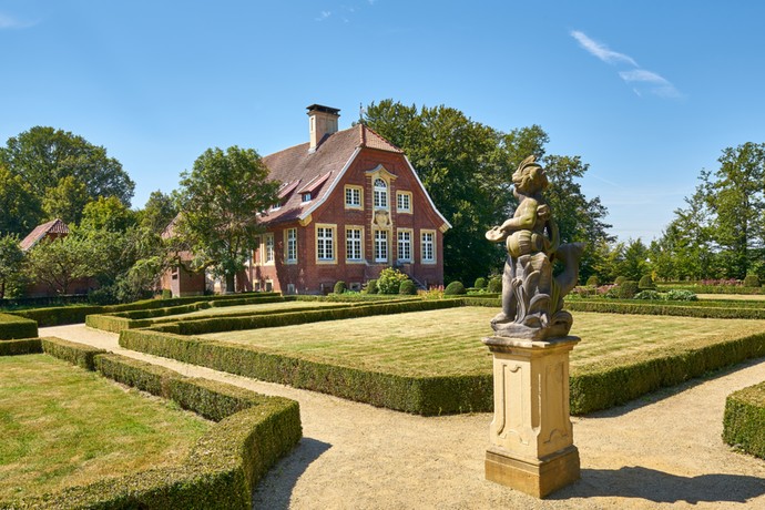 Außenanlage Haus Rüschhaus in Münster