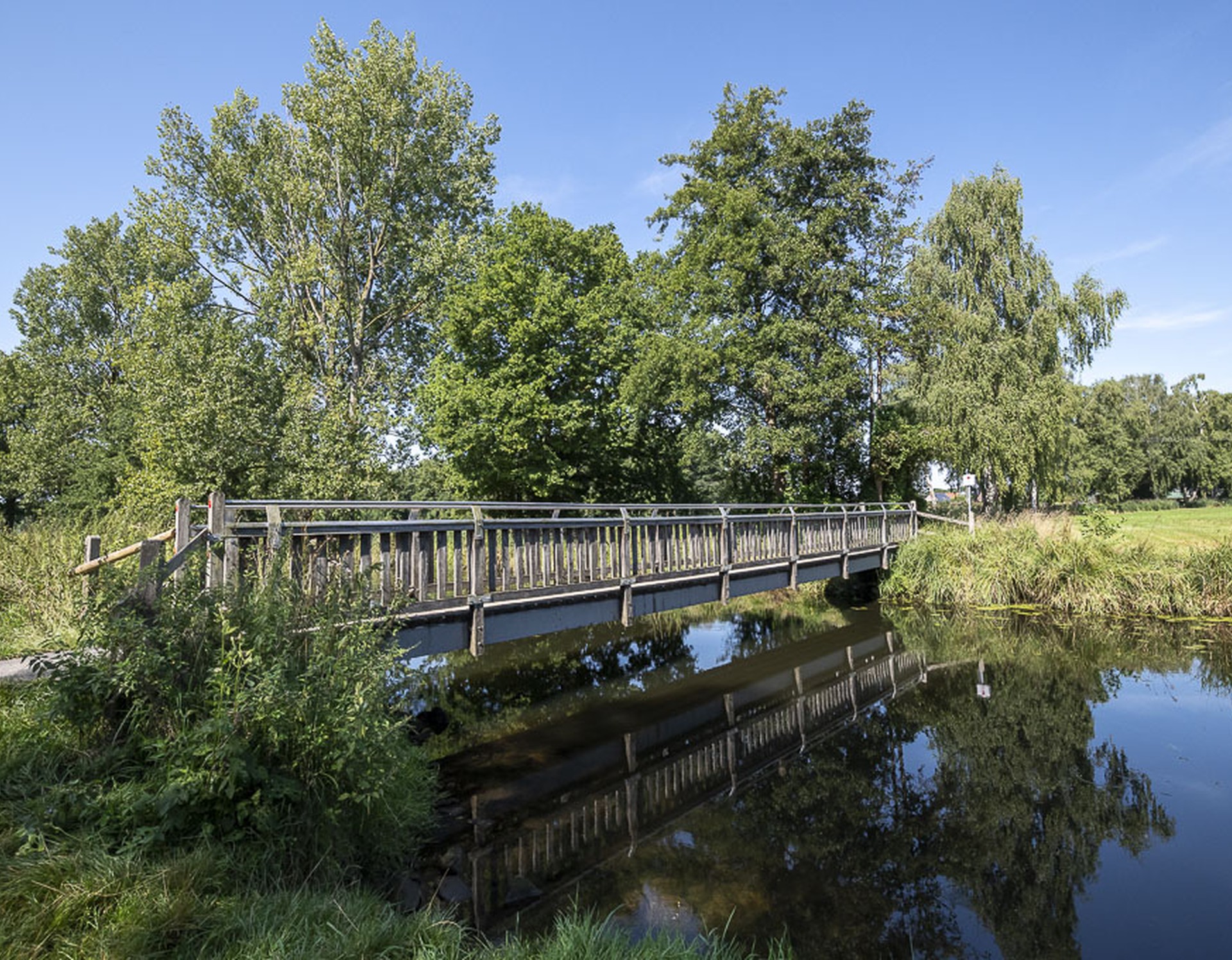 Historischer Tiergarten in Sassenberg, Brücke