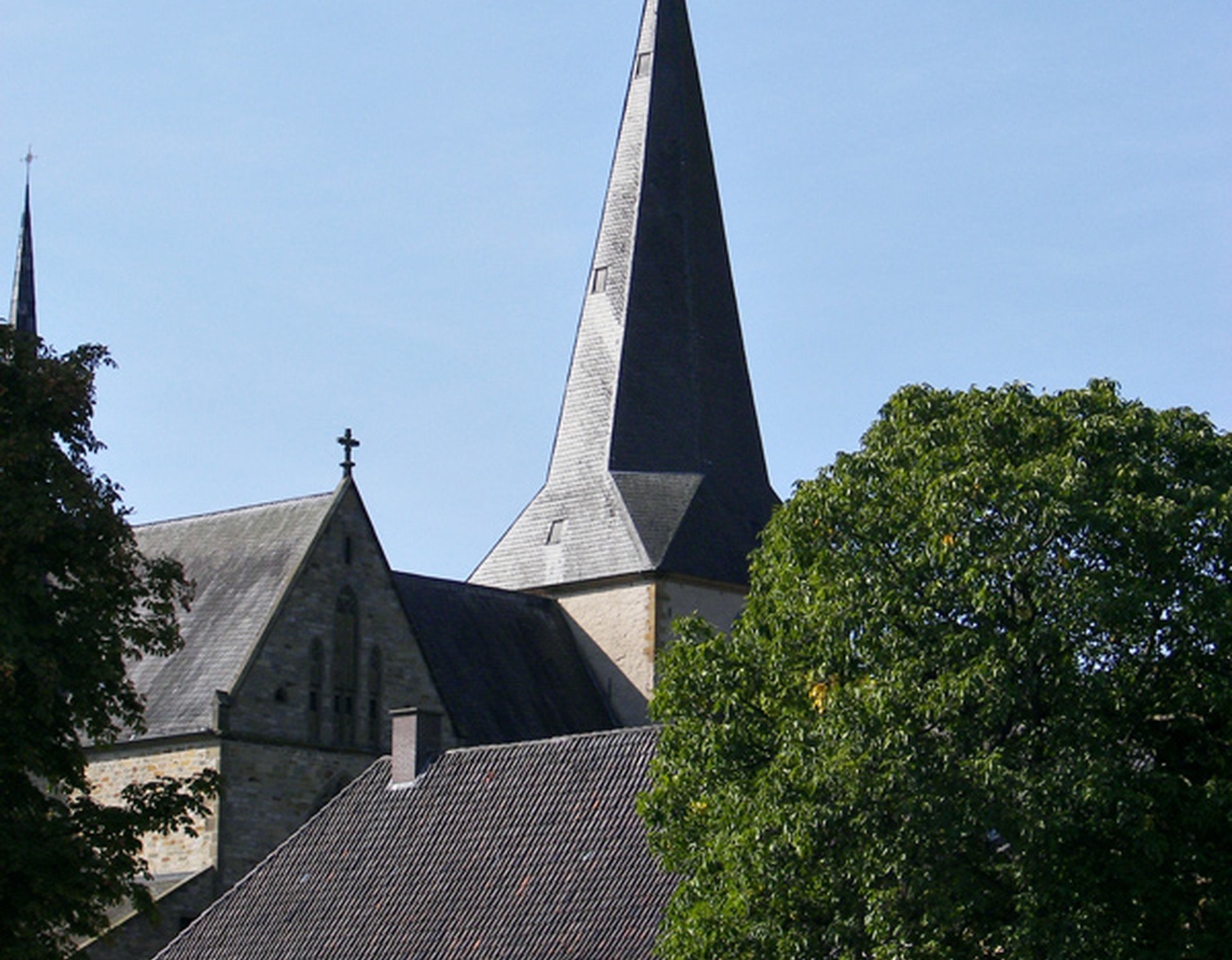 Die Kirche St. Christina des Klosters Herzebrock.