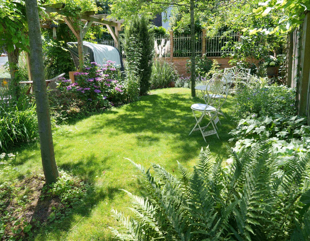 Bochum, Hausgarten mitten in der Stadt