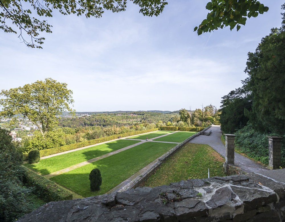 Der Schlossgarten Hohenlimburgs