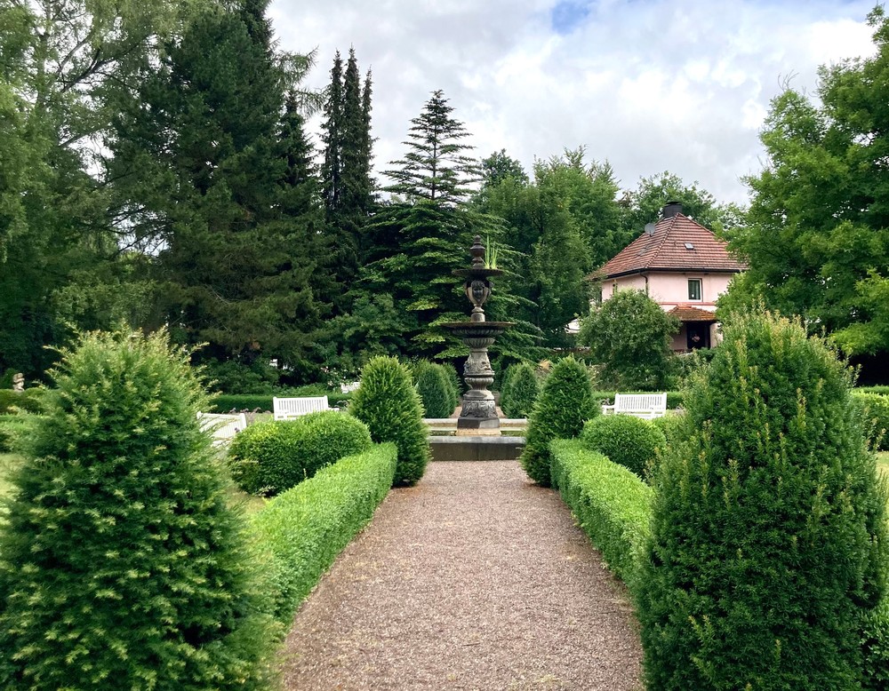 Landschaftpark Rheder in Brakel, Barockgarten