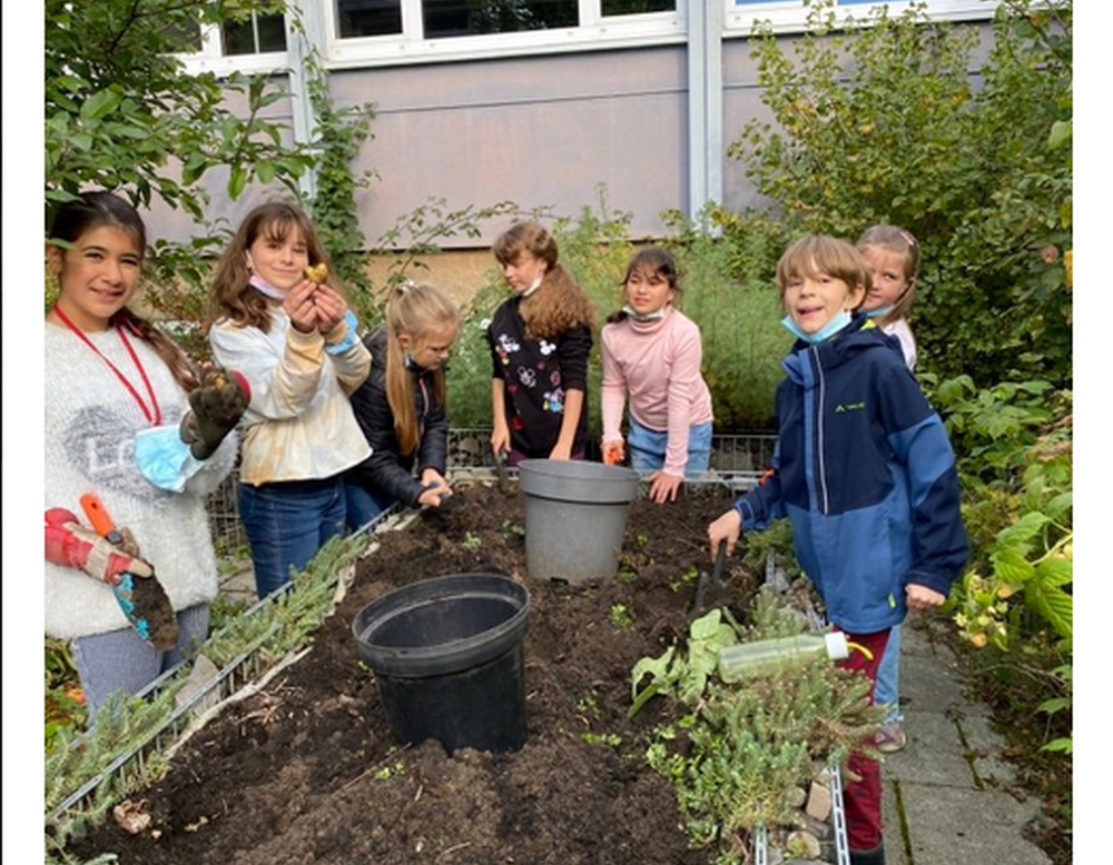 Schulgarten der Grundschule Lichte Kammer, Iserlohn