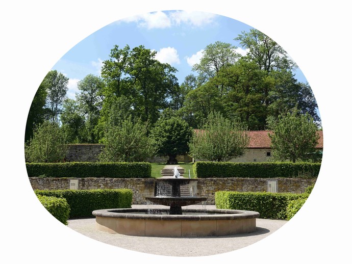 Brunnen in Kloster Dalheim, Lichtenau