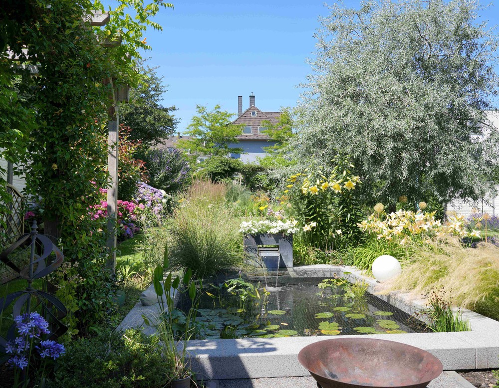 Bochum, Hausgarten mitten in der Stadt