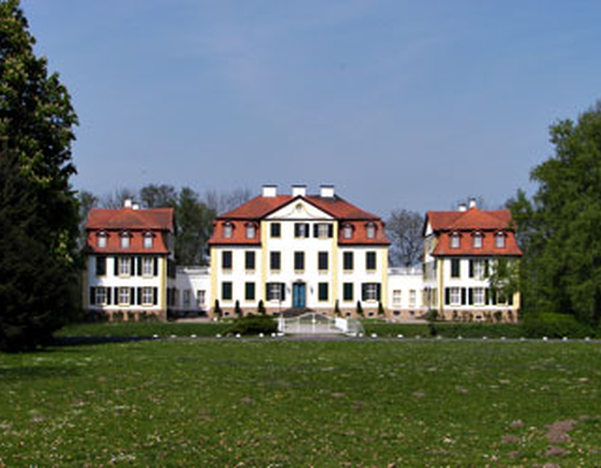 Preußisch Oldendorf, Schlosspark Hüffe
