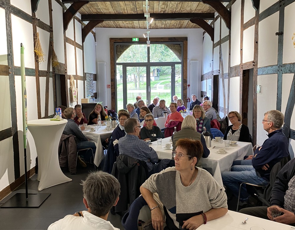 Akteurstreffen der LWL-Initiative "Gärten und Parks in Westfalen-Lippe" in der Parklandschaft Johannisberg und dem Botanischen Garten Bielefeld