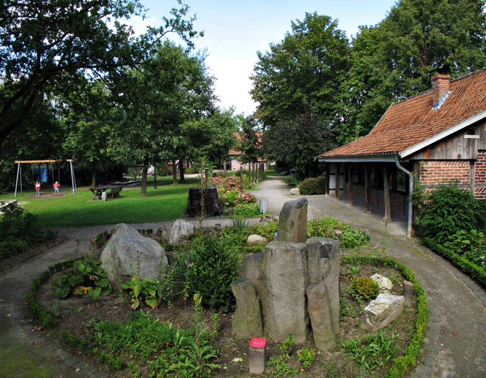 Der Geologische Garten in Borken-Weske.