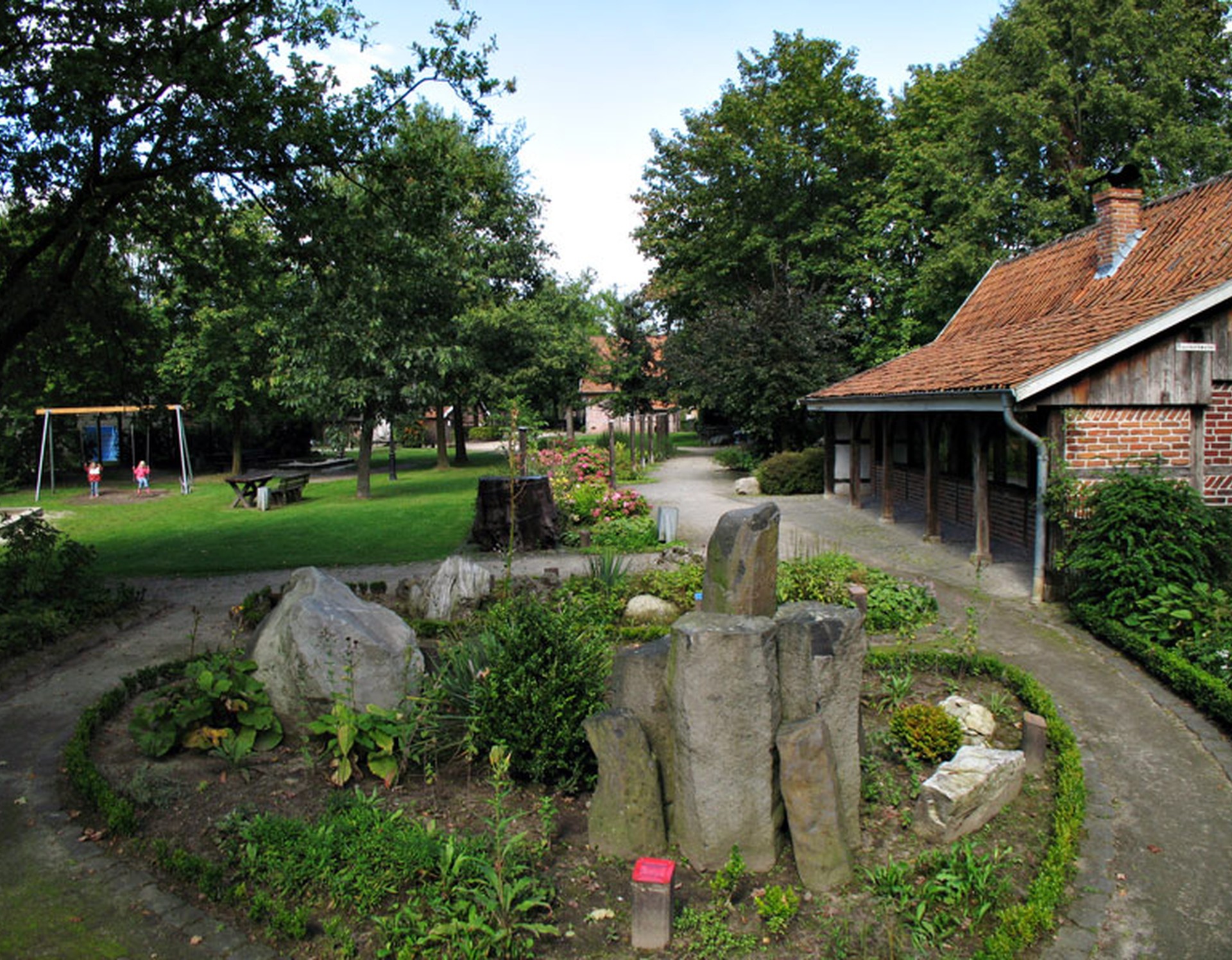 Der Geologische Garten in Borken-Weske.