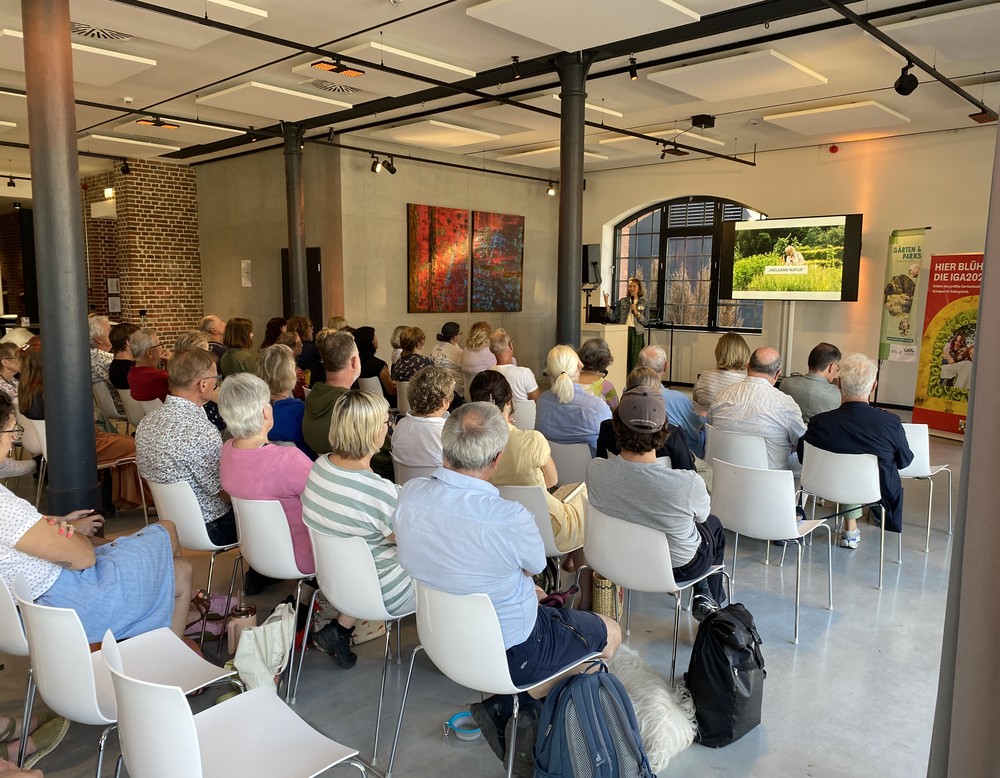 Akteurstreffen 2026 der Initiative "Gärten und Parks in Westfalen-Lippe" und der "IGA-Offenen Gartenpforte Ruhrgebiet" in Lünen.