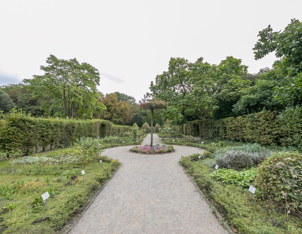 Park des Hauses Berge in Gelsenkirchen.