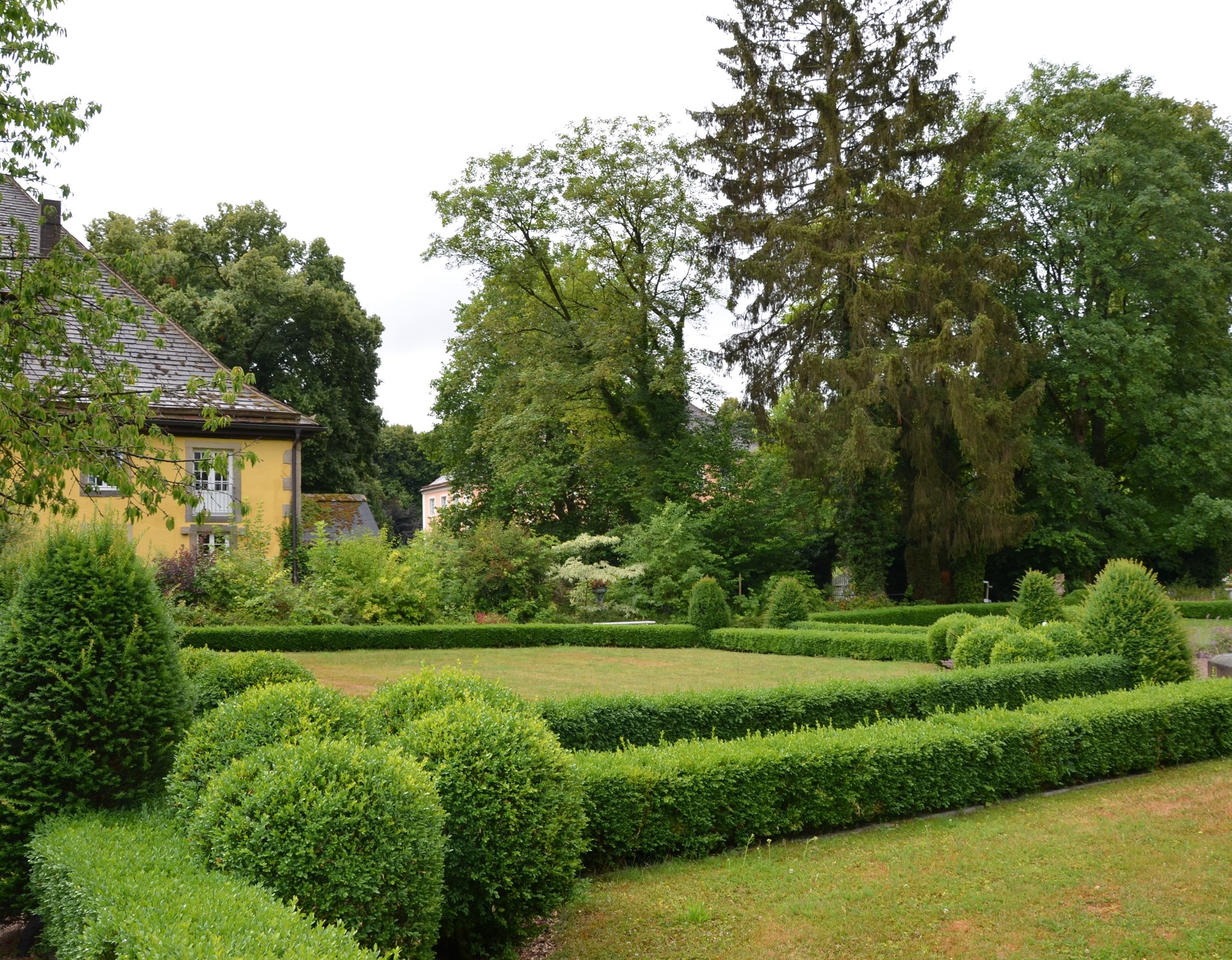 Landschaftspark Rheder in Brakel, barocke Gartengestaltung