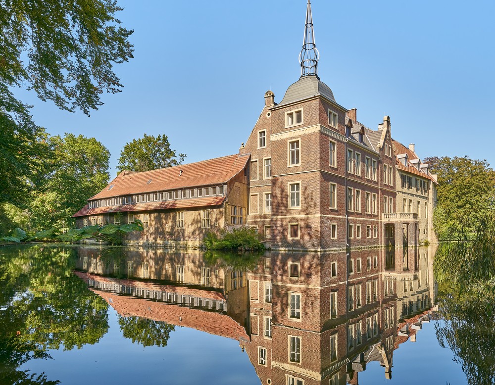 Senden: Gartenanlage Wasserschloss Senden