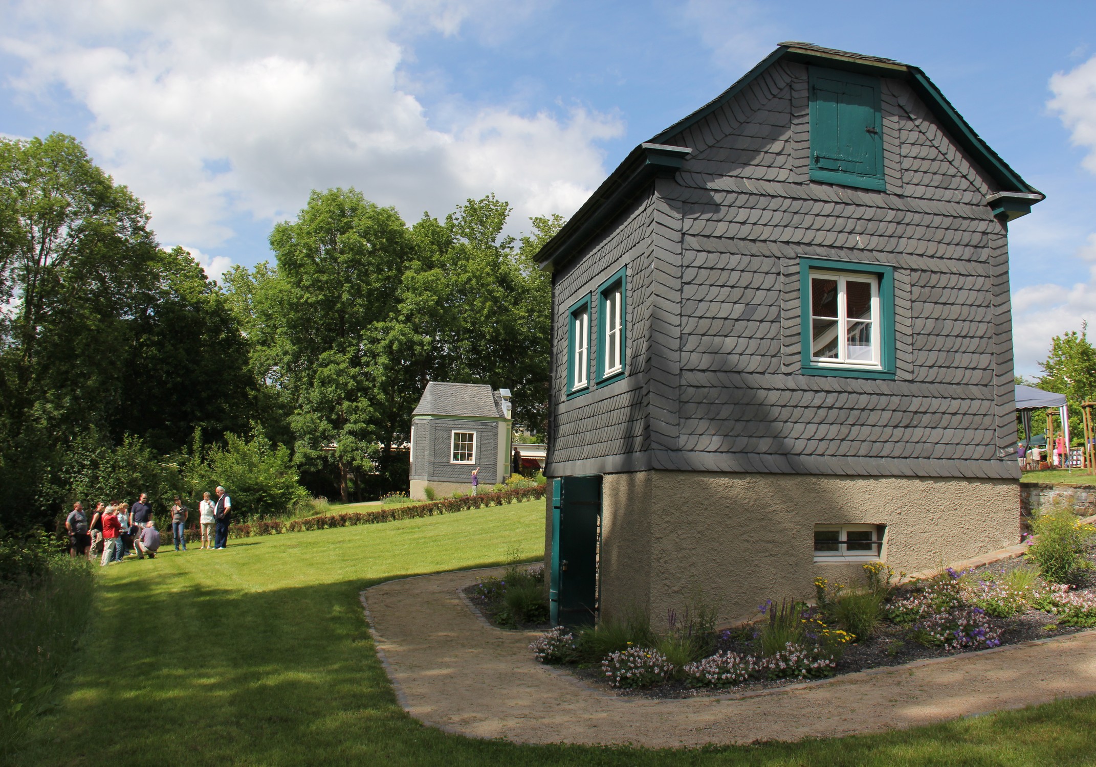 LWL Arnsberg Das klassizistische Viertel Gärten und