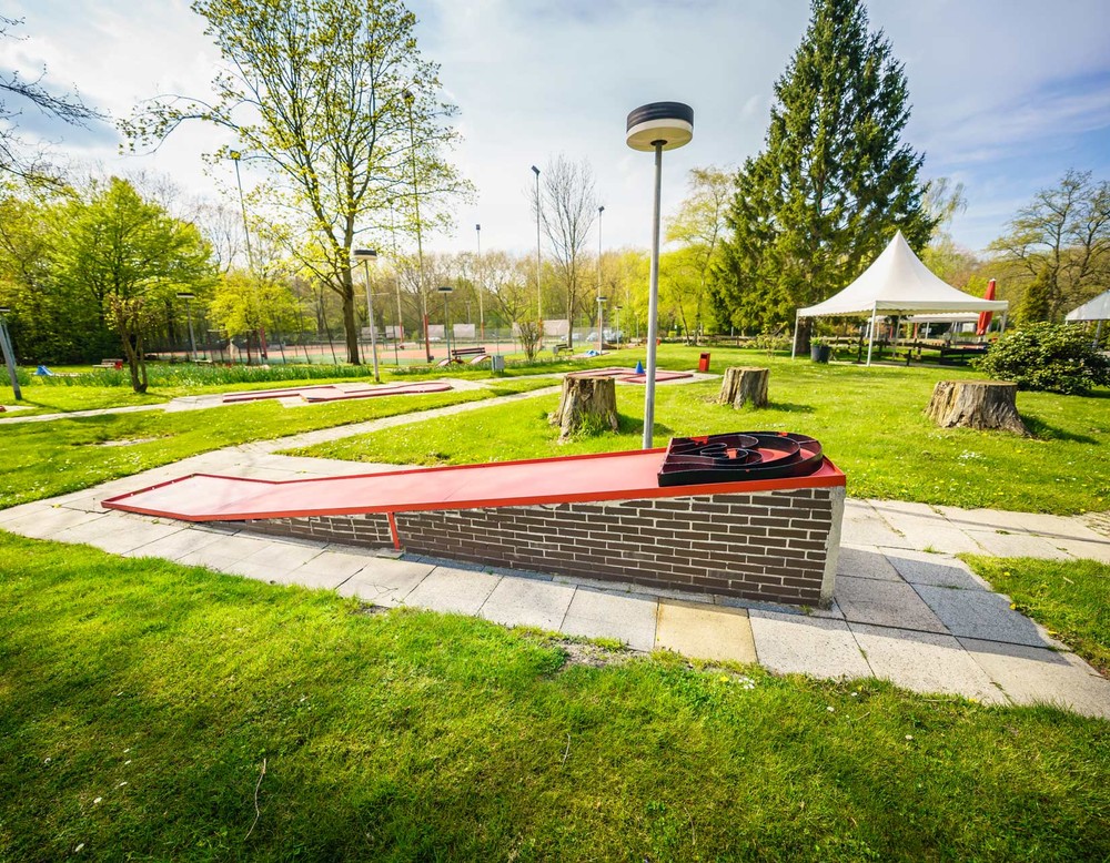 Minigolfplatz im Revierpark Nienhausen.