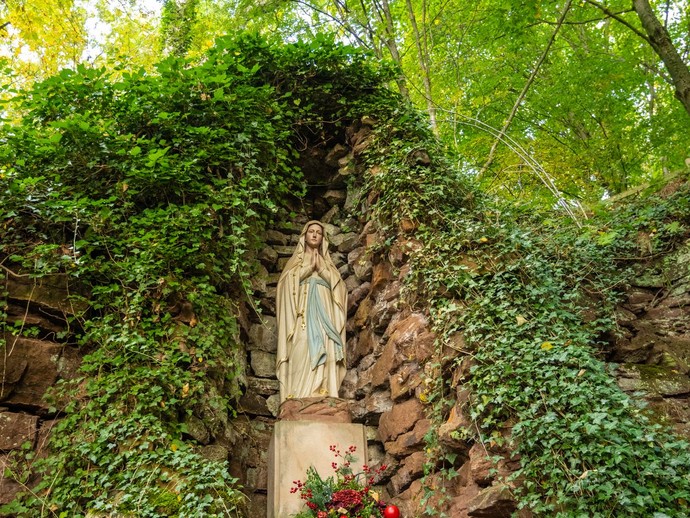 Lichtenau-Mariengrotte-Wallfahrtsgelände Kleinenberg